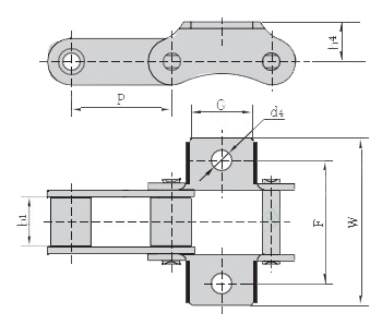 CA550 Chain With F1 Attachment