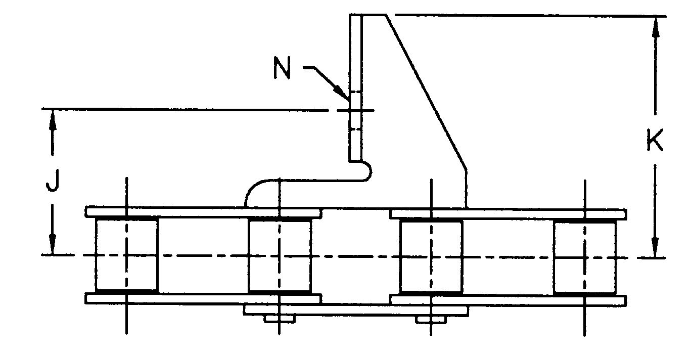 CA550-G50A Chains With G50A Attachment