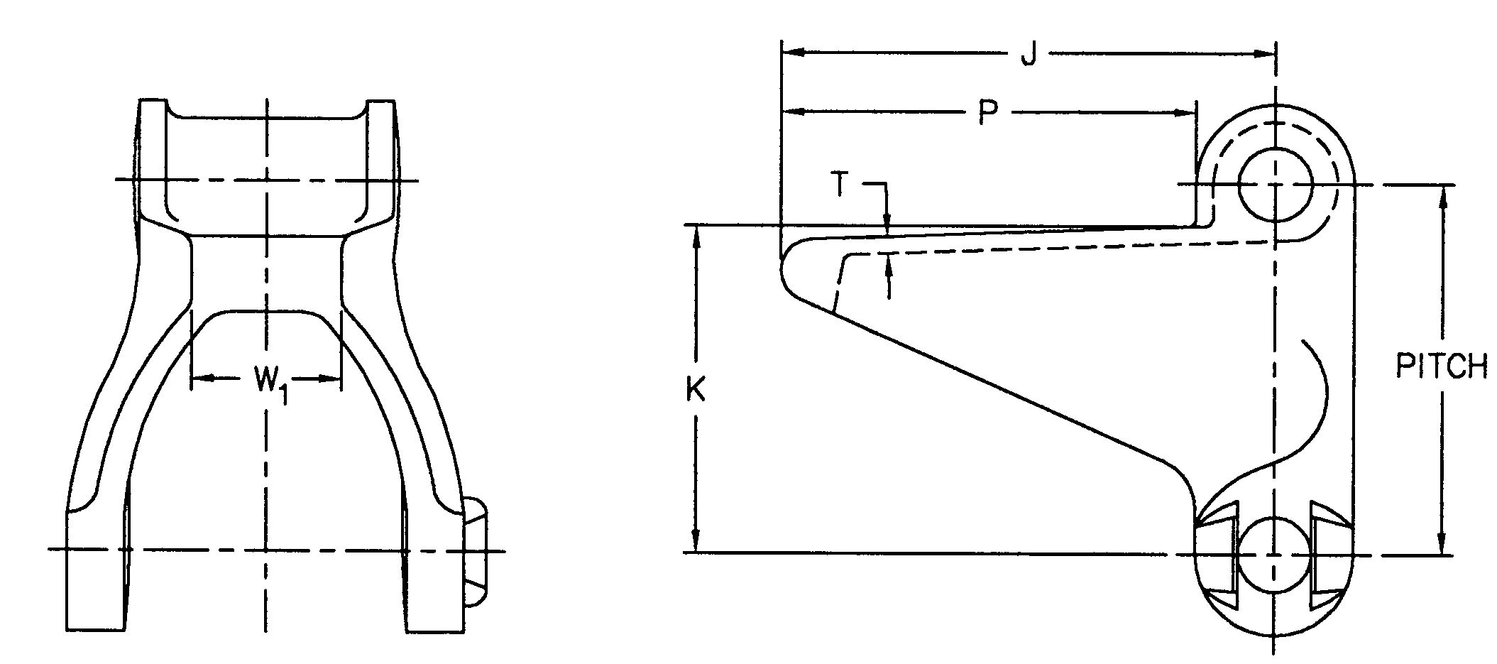 H Class Mill Chain with H2 Attachment H60-H2 H78-H2