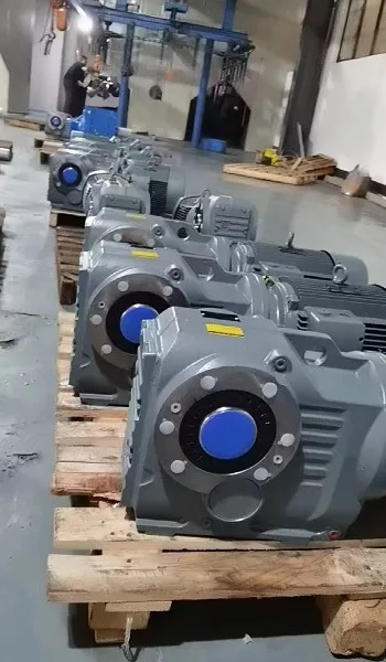 KA Series Keyed Hollow Shaft Output Helical Bevel Gearbox