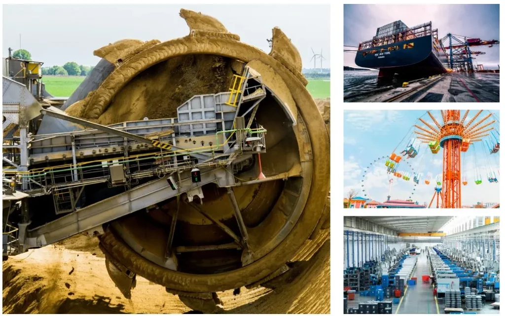 Helical Gearbox for Chemical Processing Industry Helical Gear Reducer MJ Series