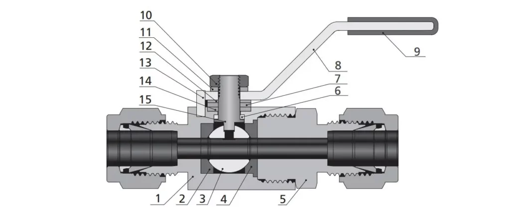 Hex Bar Stock Ball Valves