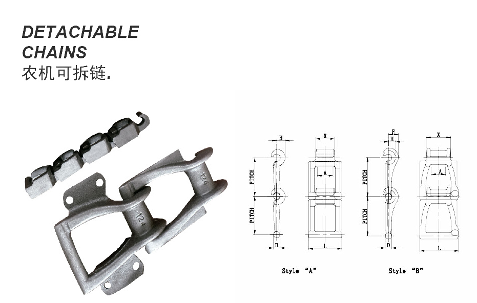 Agricultural Detachable Chain