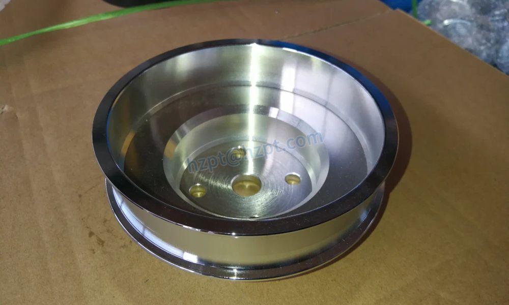 High Precision Aluminium Engine Parts Customized Casting Iron Machining Black Oxide Industrial Flywheel