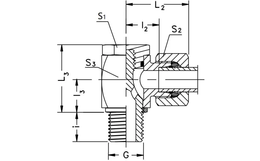 High Pressure Banjo Elbow-WH-R Hydraulic Fittings