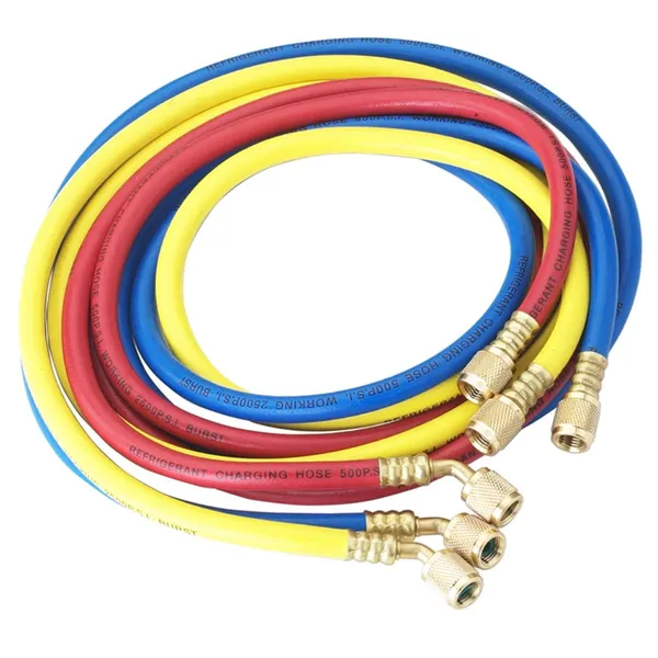 High Pressure Refrigerant Charging Hose TRH-1 for R134a R1234yf R410A R32 Refrigerants