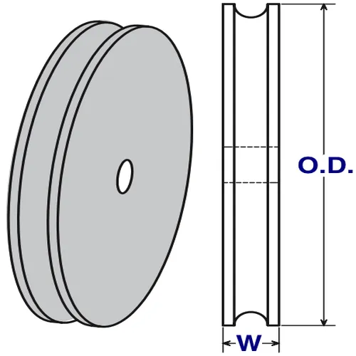 High Quality Plastic V-Belt Pulley