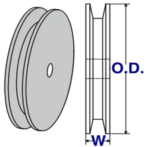 High Quality Plastic V-Belt Pulley