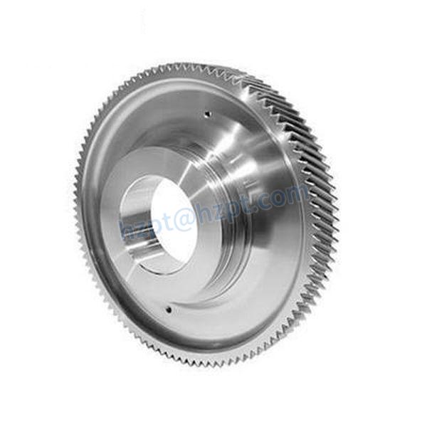 High Speed Train locomotive Hard Tooth Flank Helical Gear