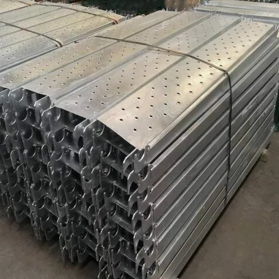 Hot Dip Galvanized American Type of Scaffolding Steel Planks