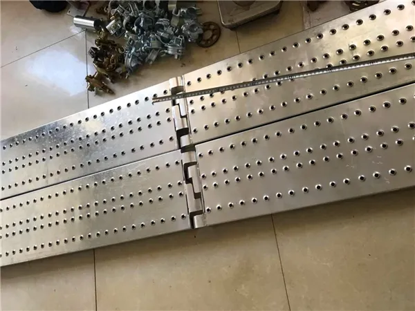 Hot Dip Galvanized European Type Steel Plank 320mm Wide for O-ledger