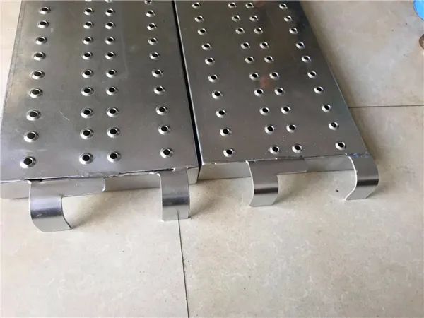 Hot Dip Galvanized European Type Steel Plank 320mm Wide for O-ledger