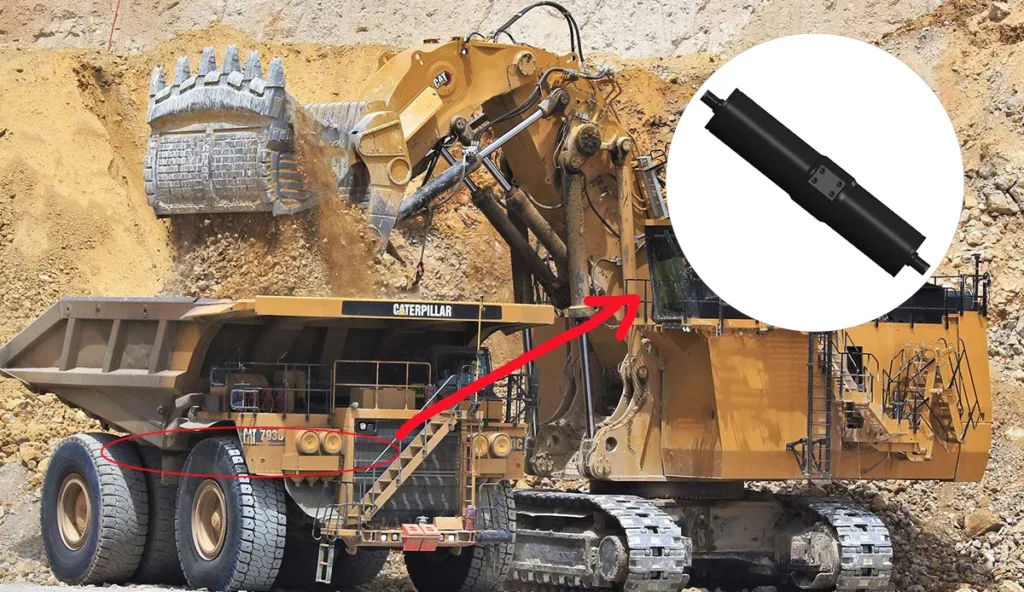 Mining Dump Truck Piston Accumulator