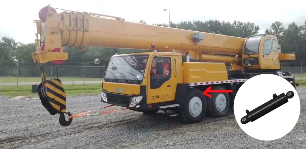 Mobile Crane Steering Cylinder