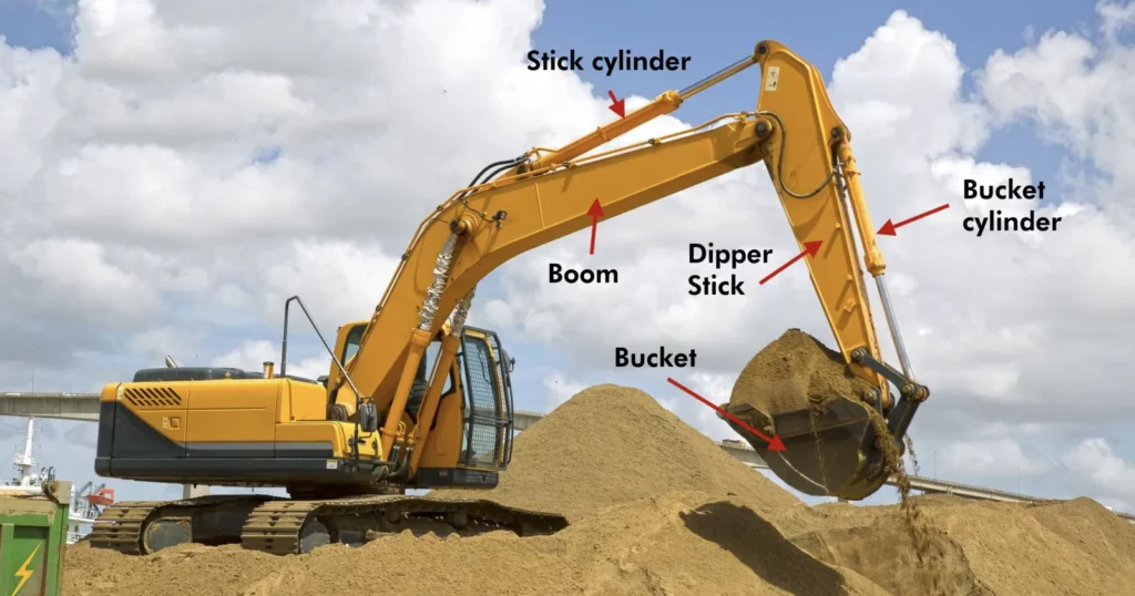 Small Excavator Stick Cylinder (Arm Cylinder)