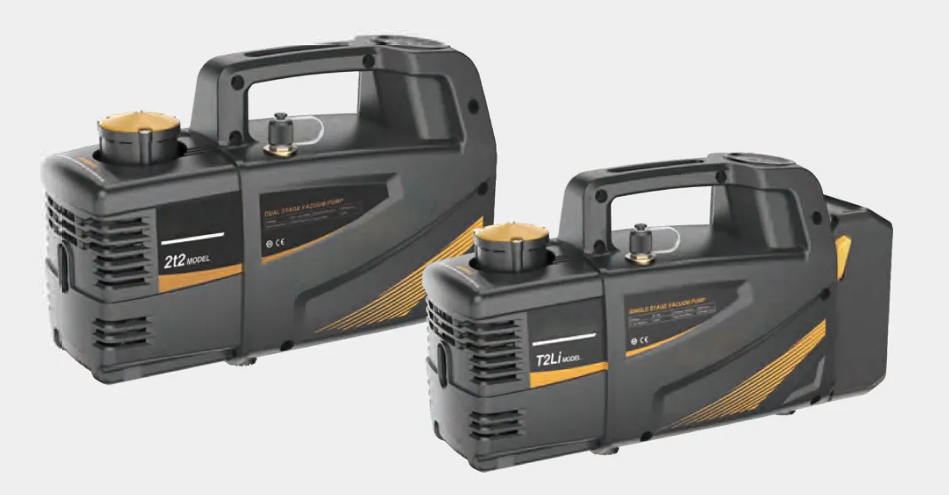 Cordless Refrigerant Vacuum Pump T2Li T4Li 2T2Li for Refrigeration Systems and Air Conditioning