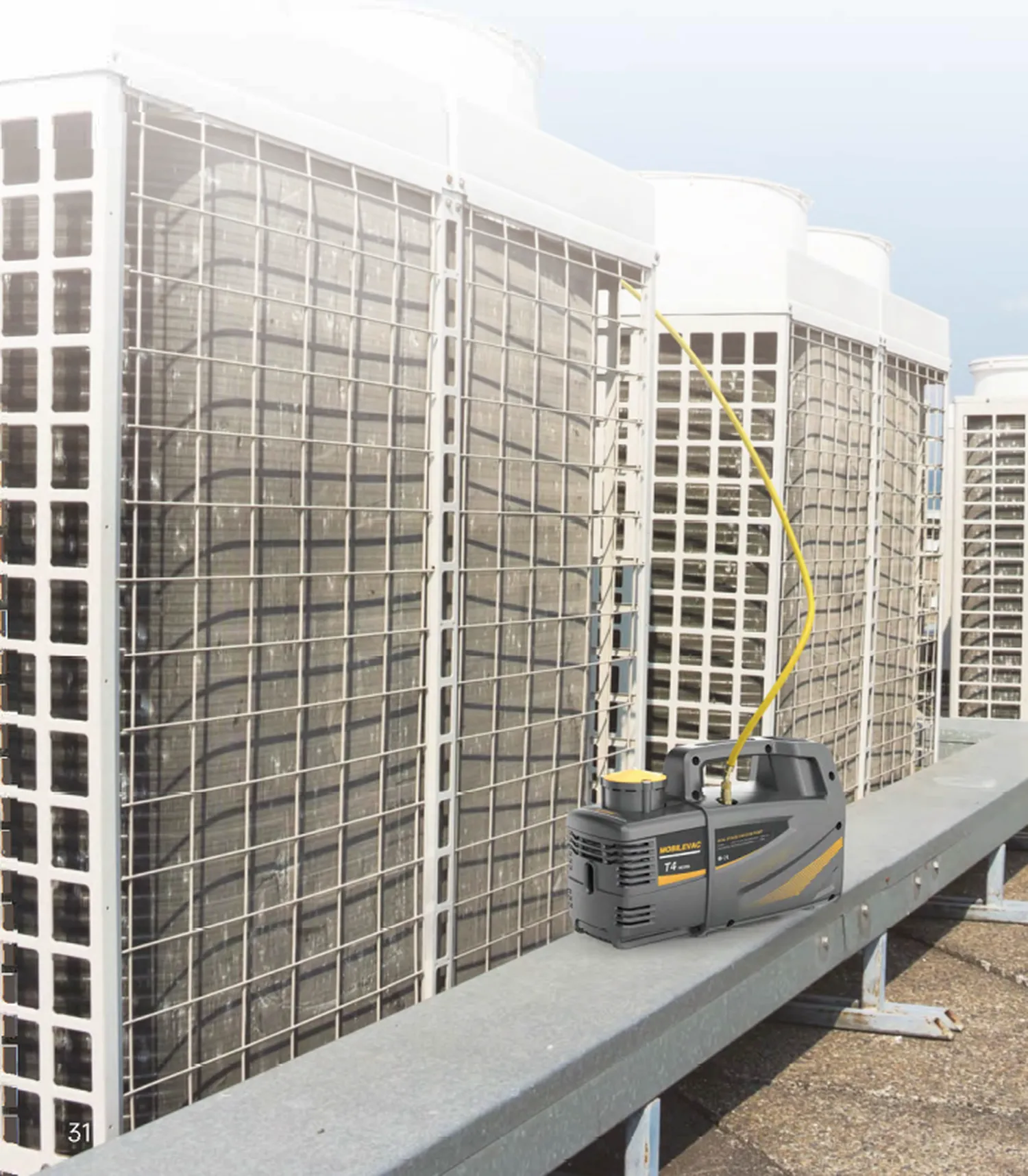 Single Stage Refrigerant Vacuum Pump T2/T4/T6/T8/T10/T12 R32 for Rooftop A/C Systems and Refrigeration Unit