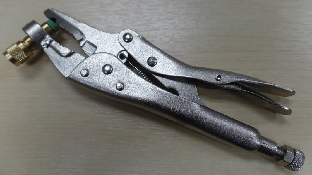 HVAC Refrigeration Tools Tube Piercing Pliers PCP-1 for Refrigerant Recovery