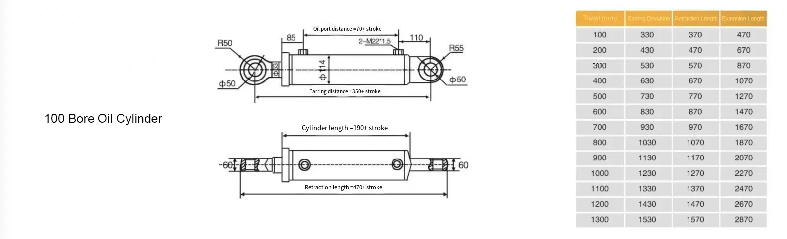 Tractor Oil Cylinder