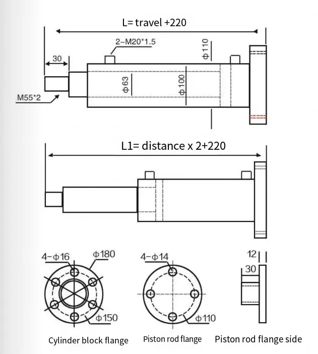 Tractor Oil Cylinder