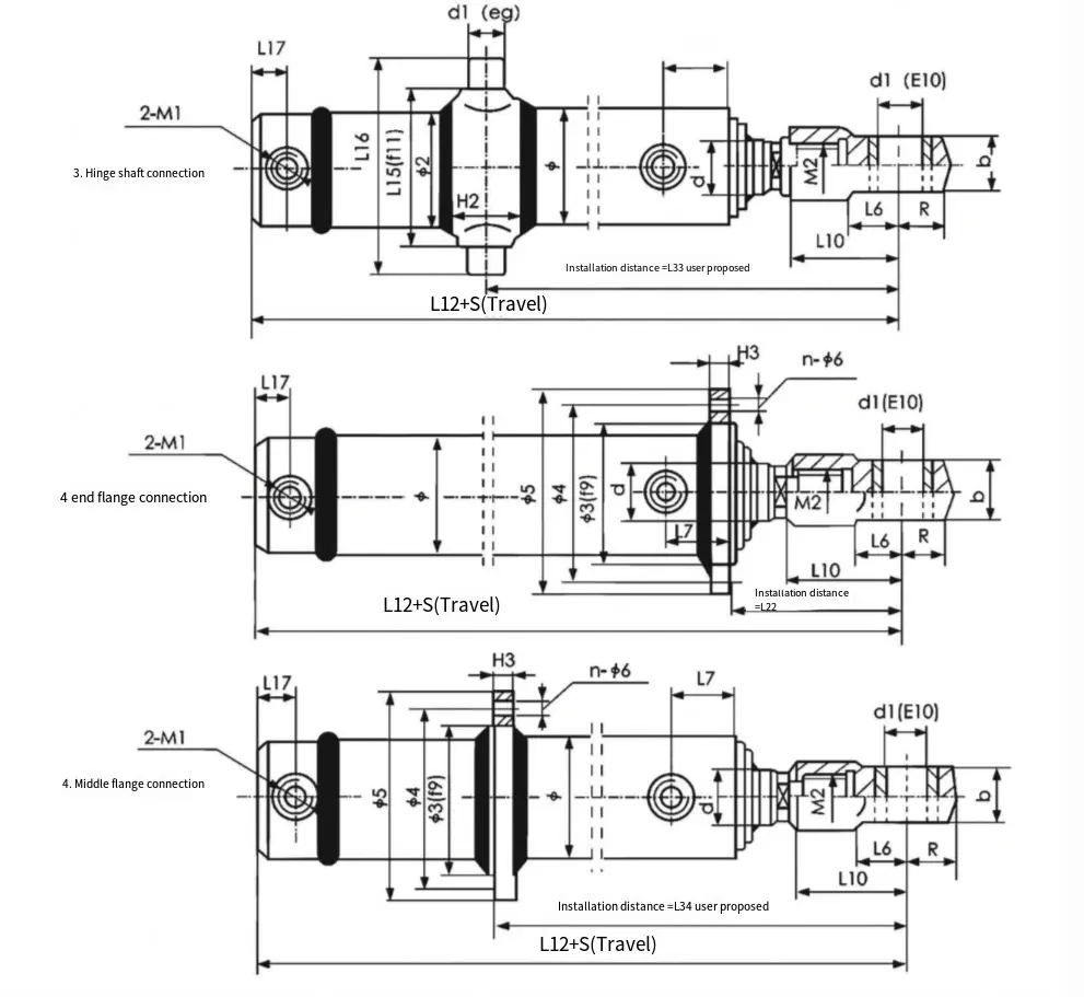 Tractor Oil Cylinder