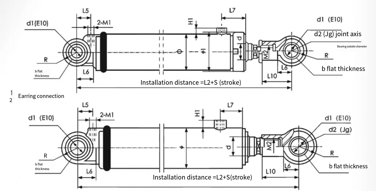 Tractor Oil Cylinder