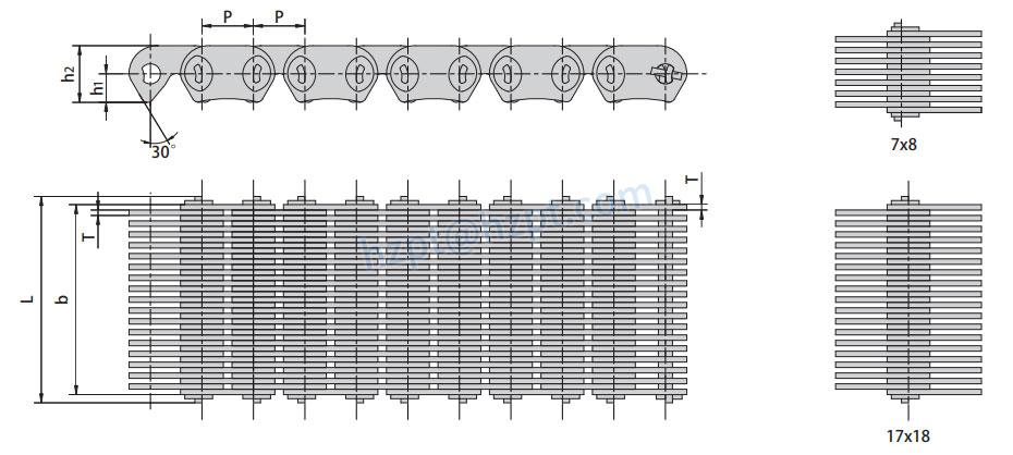 Hy-Vo Inverted Tooth Chains HV6 HV8