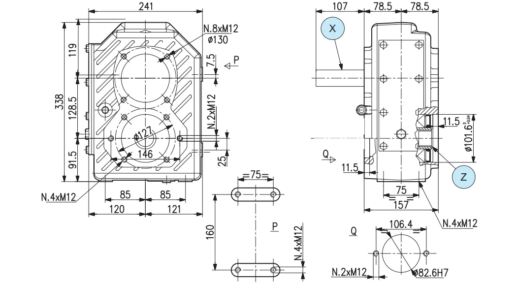 Hydraulic Cutter Gearbox – Replacement of Comer Code A-640A