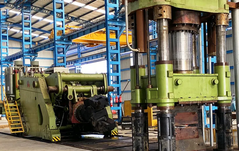 Hydraulic Press Lateral Shift Anvil Cylinder