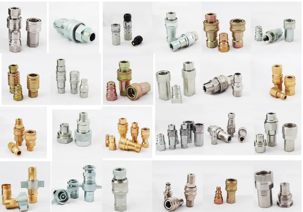 Non-Valve Series 3/4 inch BSP/NPT Thread Water Quick Coupler, Quick Coupler Water Fittings, and Brass Quick Release Coupling