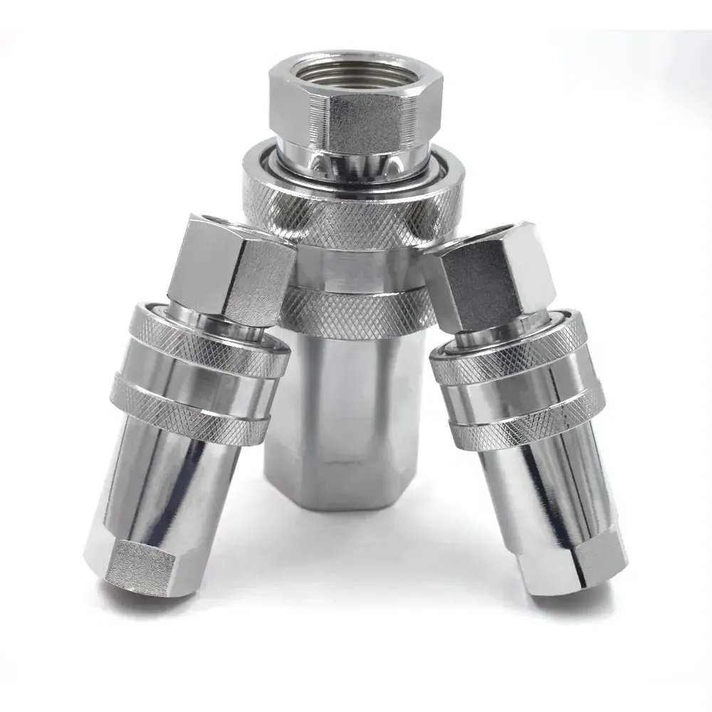 KZD 1/4 inch BSP/NPT Thread Female/Male Bass Quick Coupler for Carpet Extractor