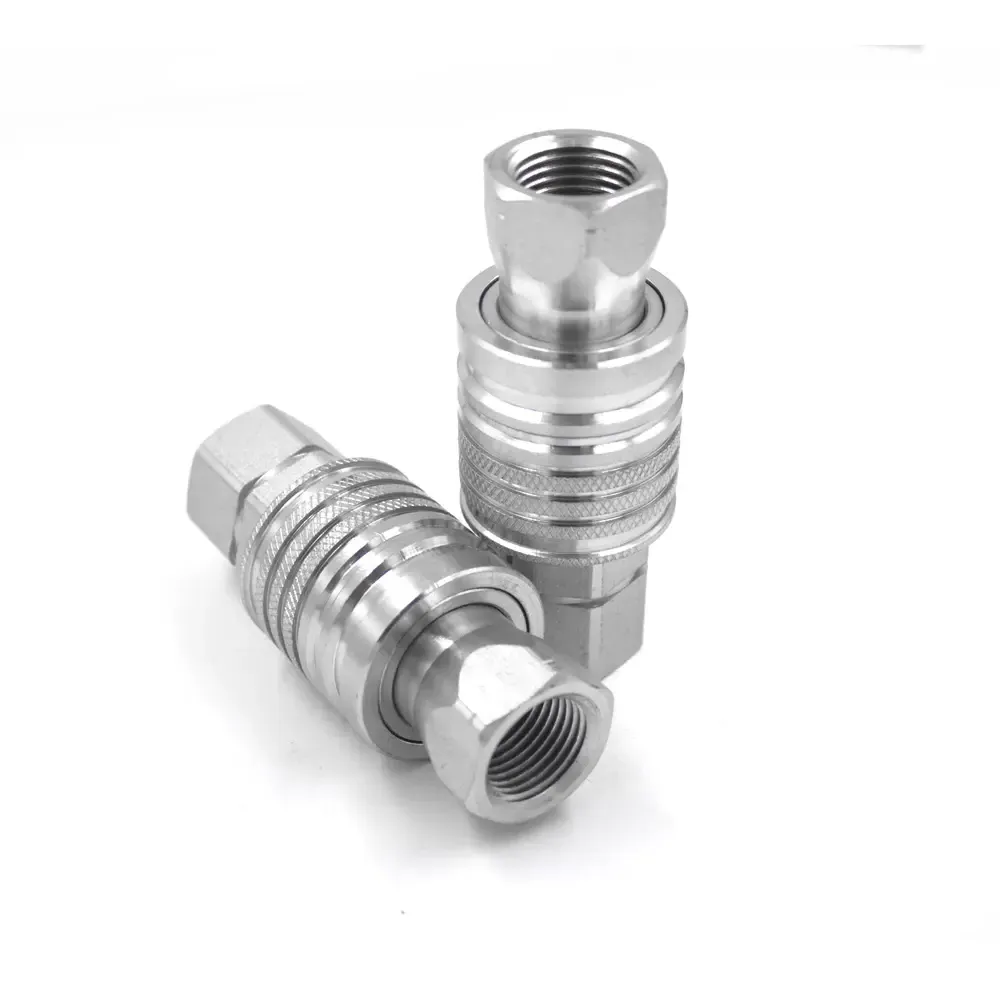 ISO 7241 A 3/8 inch NPT/BSP Thread female /male quick disconnect hydraulic hose fittings &quick release hydraulic connectors