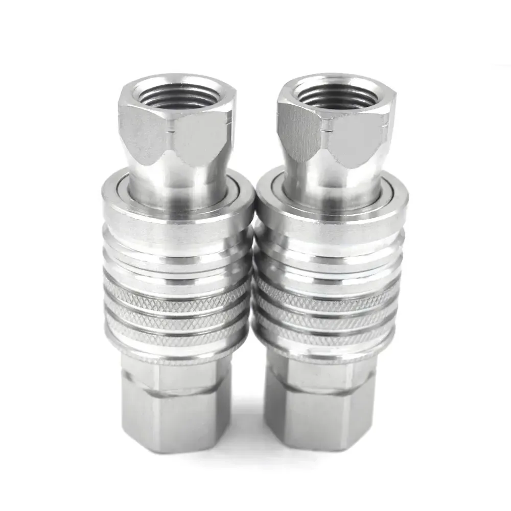 Non-Valve Series 3/4 inch BSP/NPT Thread Water Quick Coupler, Quick Coupler Water Fittings, and Brass Quick Release Coupling