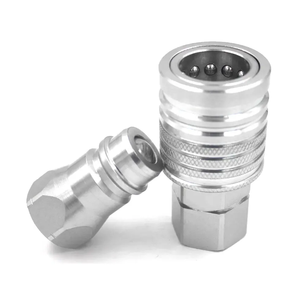 KZE 1/2 inch NPT/BSP Thread female/male hydraulic quick coupling & hydraulic quick release coupling