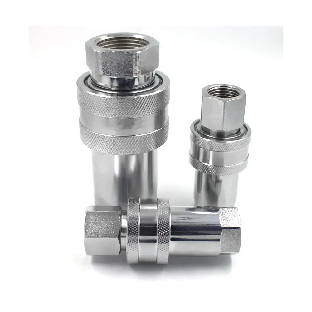 High Pressure Series M1.0*1.5 Thread 70MPA High Pressure Quick Fit Coupling & Hydraulic Hose Coupling Types for Jack etc.