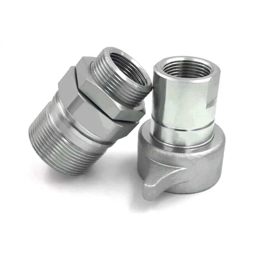 KZD 1-1/4 inch BSP/NPT Thread Brass Quick Disconnect Fittings, Brass Quick Coupling Valve, and Brass Quick Connect Fittings