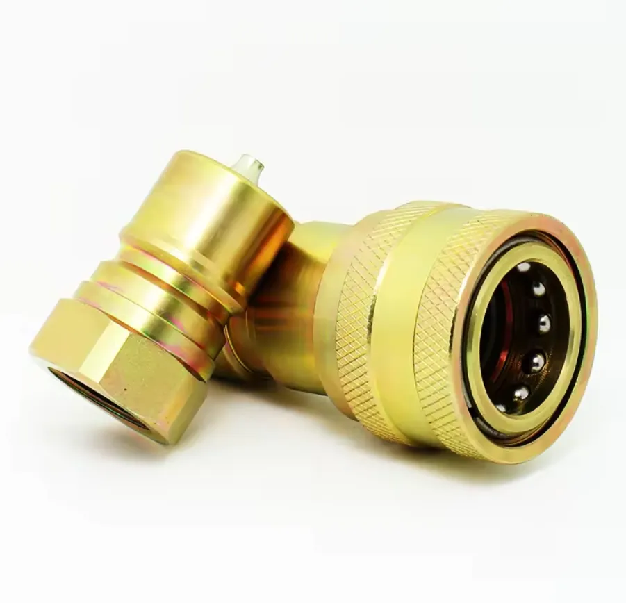 ISO-7241-A 1/2 inch stainless steel/steel BSP/NPT thread hydraulic hose line fittings