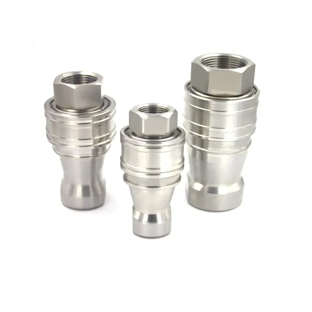 Parker 3000 Standard Hydraulic Thread Connected Hydraulic Quick Connect Dust Plugs and Caps for KZE-B