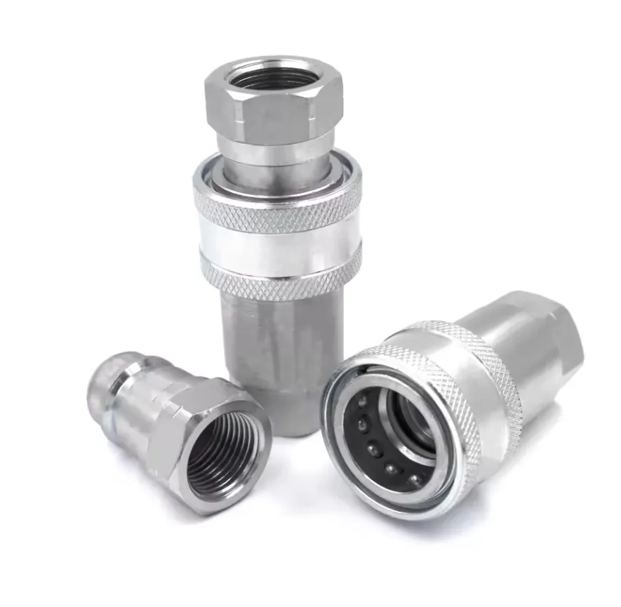 High Pressure Series M1.0*1.5 Thread 70MPA High Pressure Quick Fit Coupling & Hydraulic Hose Coupling Types for Jack etc.