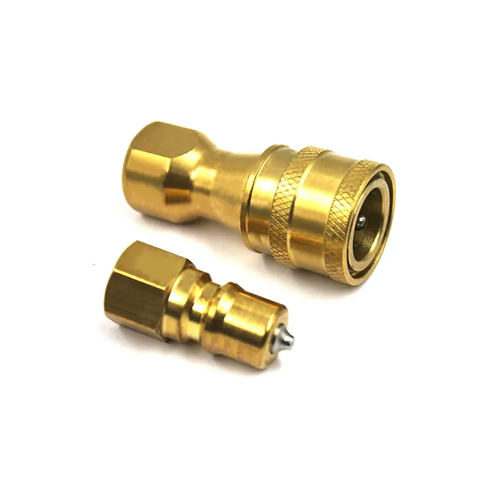 KZD 1/4 inch BSP/NPT Thread Female/Male Bass Quick Coupler for Carpet Extractor