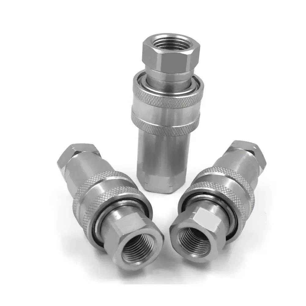 ISO5675 series 3/8 sizes Ball Valve Type Parker 4000 NPT/BSP Thread quick release coupling&quick disconnect coupler