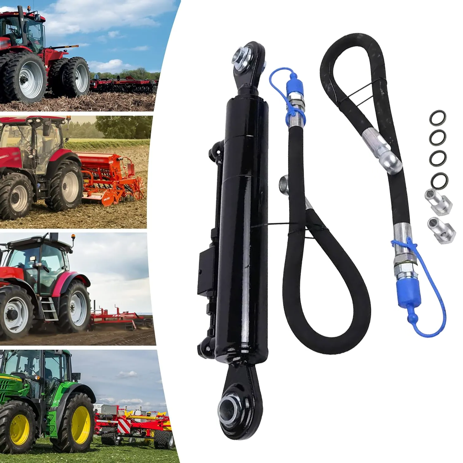 Category Cat 1 Hydraulic Top Link 520-740mm 20.5"-29.1" Toplink 19mm Ball ends