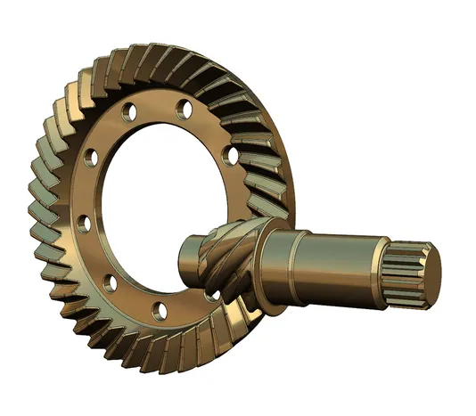 Spiral Bevel Gears (Helical Bevel Gear)