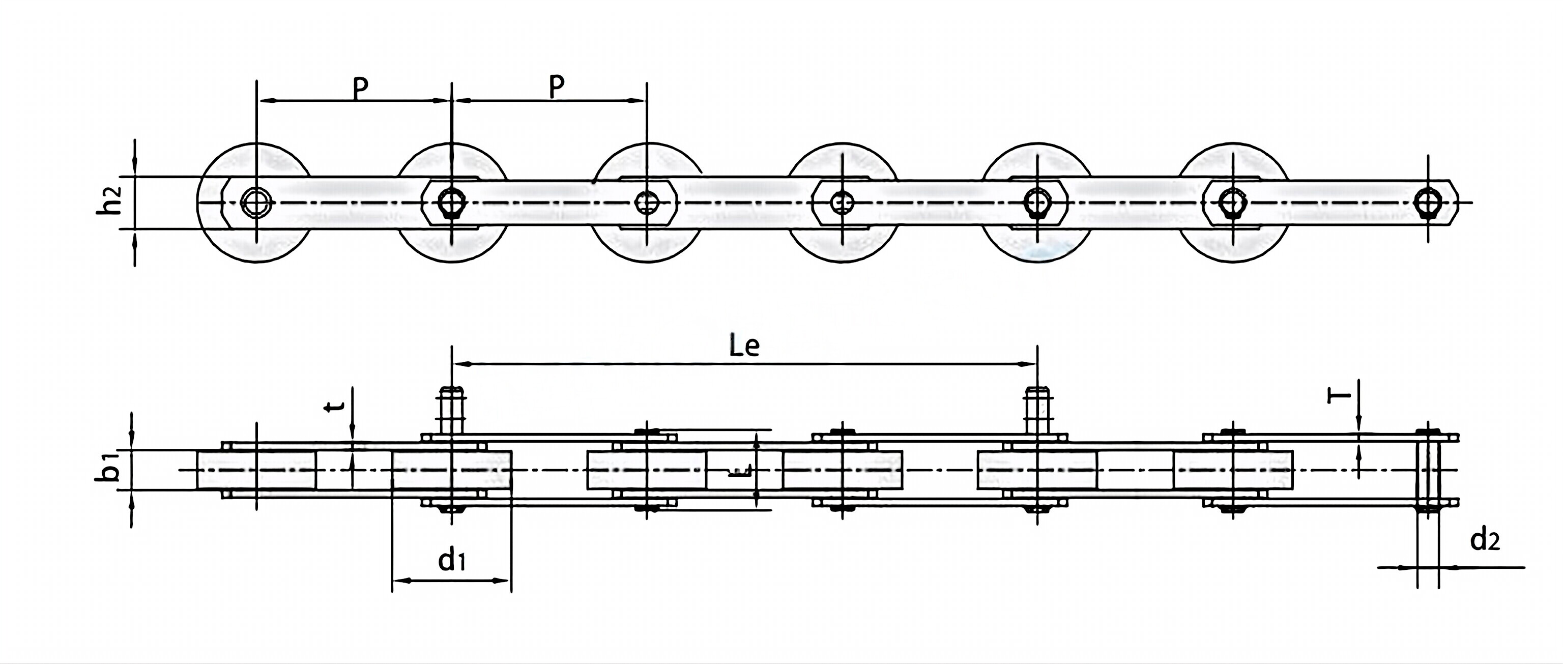 Escalator Step Chain