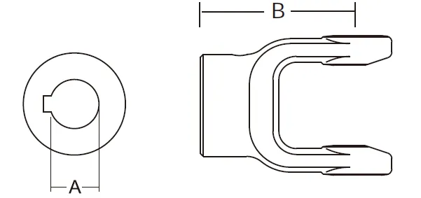 2 Series PTO Shaft - Replacement of Bondioli & Pavesi PTO Shaft