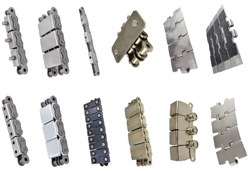 Stainless Steel U-type Cover Plate Flat top Conveyor Chain 04C-U1 06B-U1 08A-U1 08B-U1 12B-U1 10A-U1 10B-U1 12A-U1