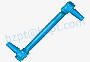 Plug the thrust rod assembly for KAMAZ truck