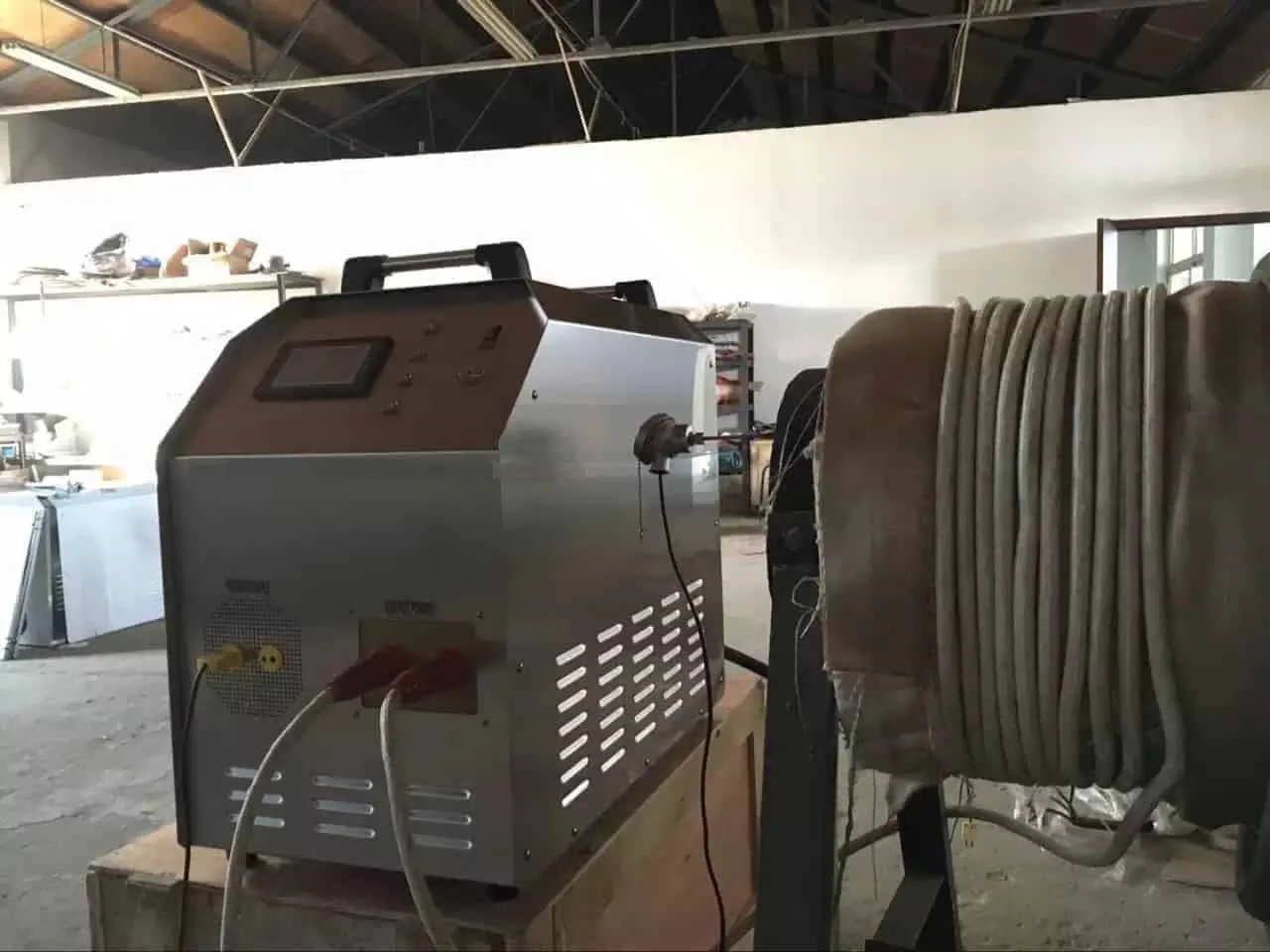 MYD Series 20KW Induction Heating Equipment for Heavy Machine Steel Plate Weld Preheat