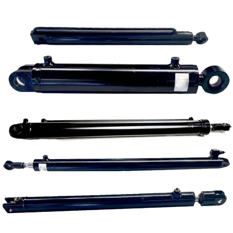 10023 Low Price Double Effect Hydraulic Piston Cylinder For Trailer
