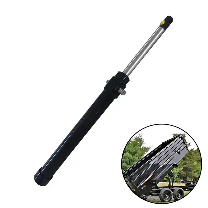 Customized Double Acting Telescopic Hydraulic Cylinder For Dump Trailer